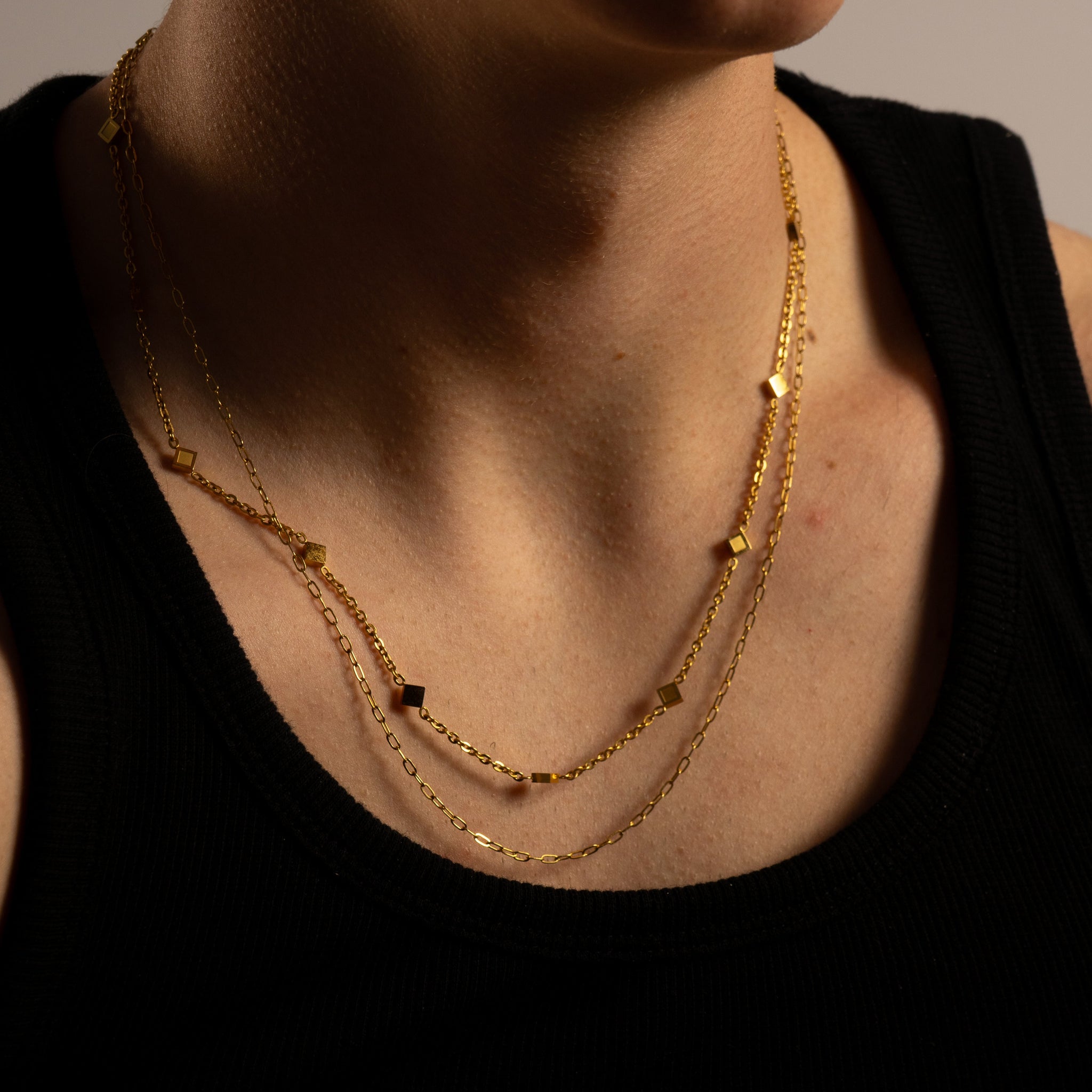 PAPERCLIP GOLD CHAIN