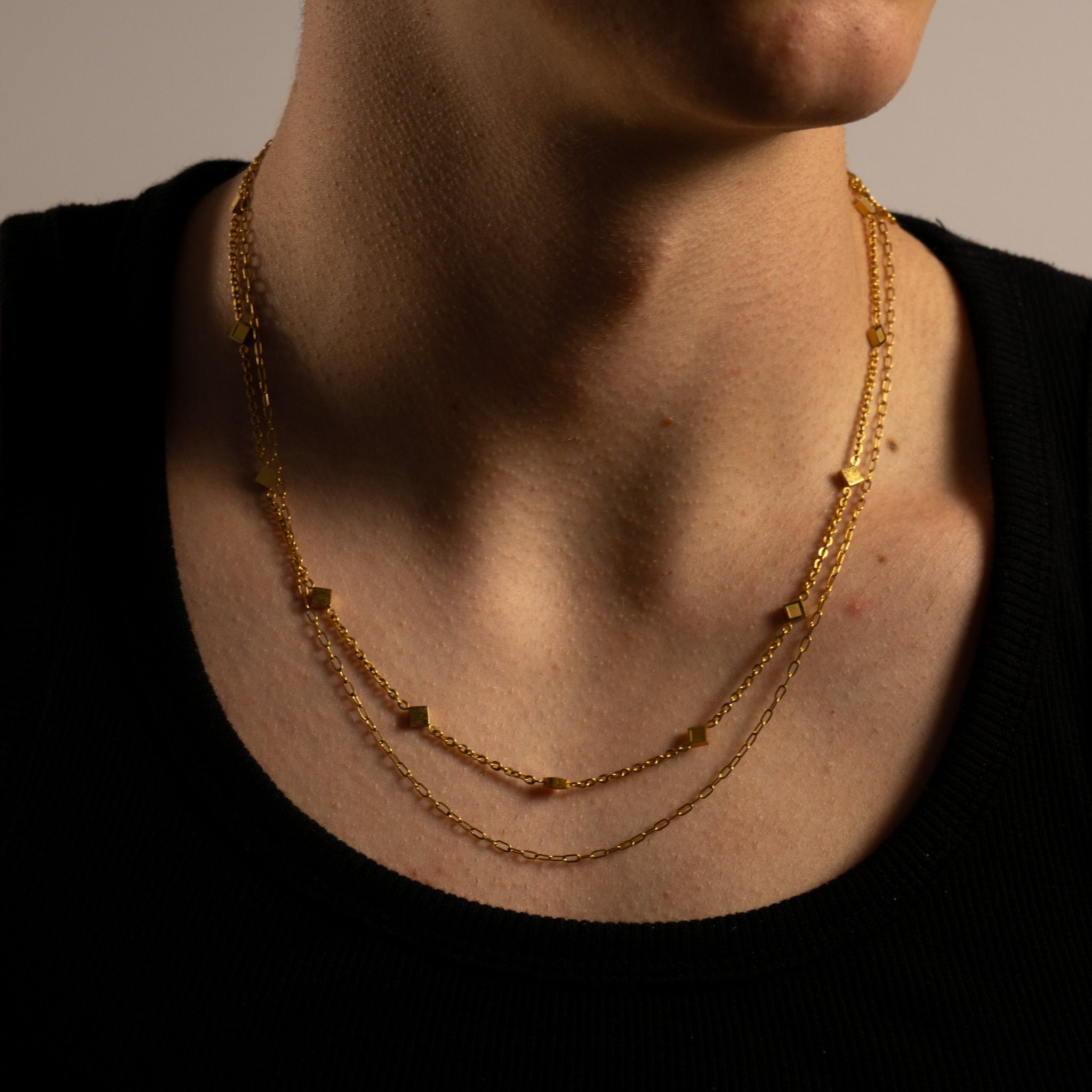 PAPERCLIP GOLD CHAIN