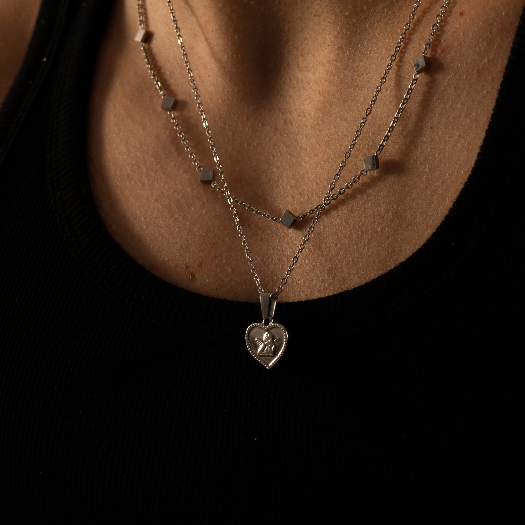 KIOTO SILVER NECKLACE