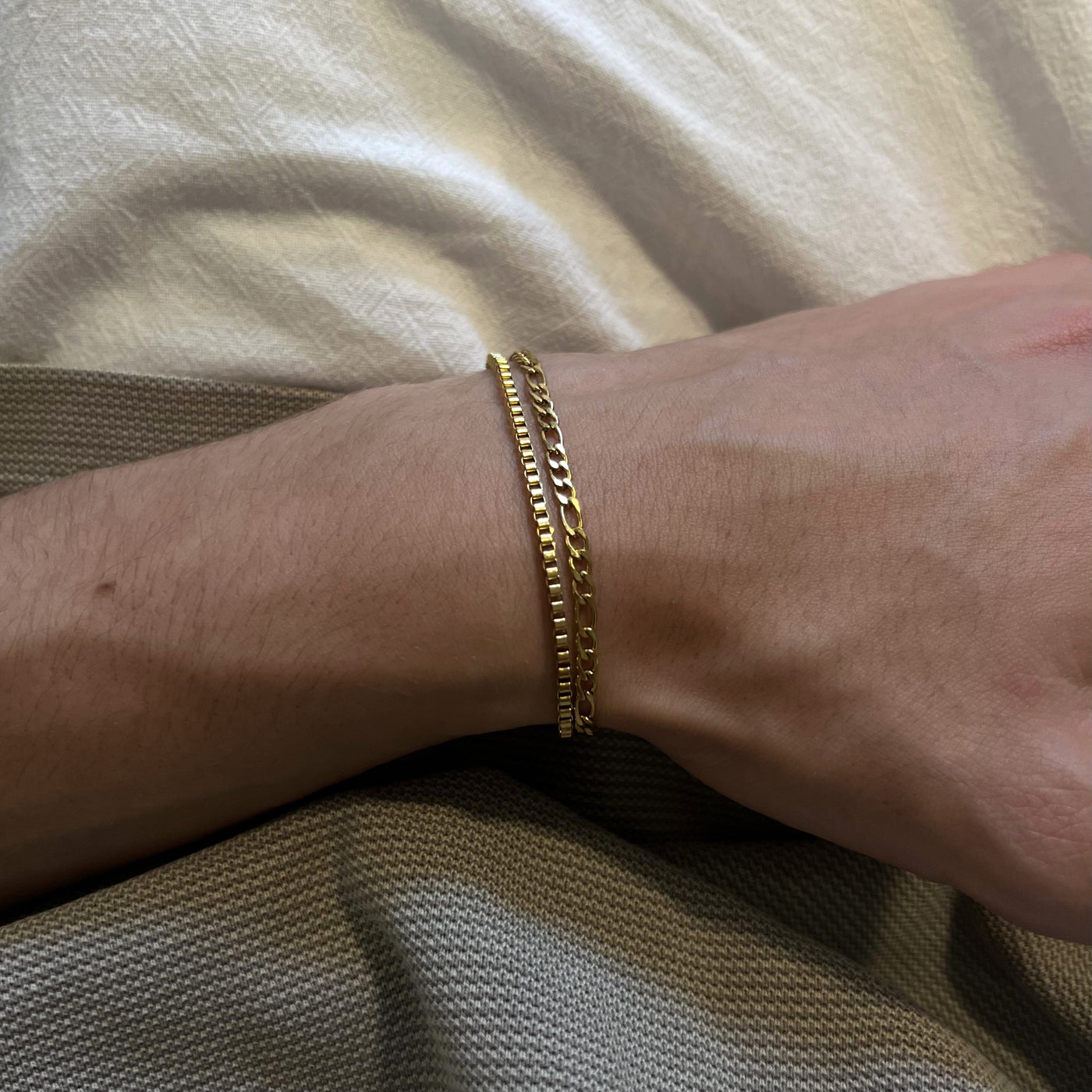 FIGARO BRACELET 2mm (ORO)