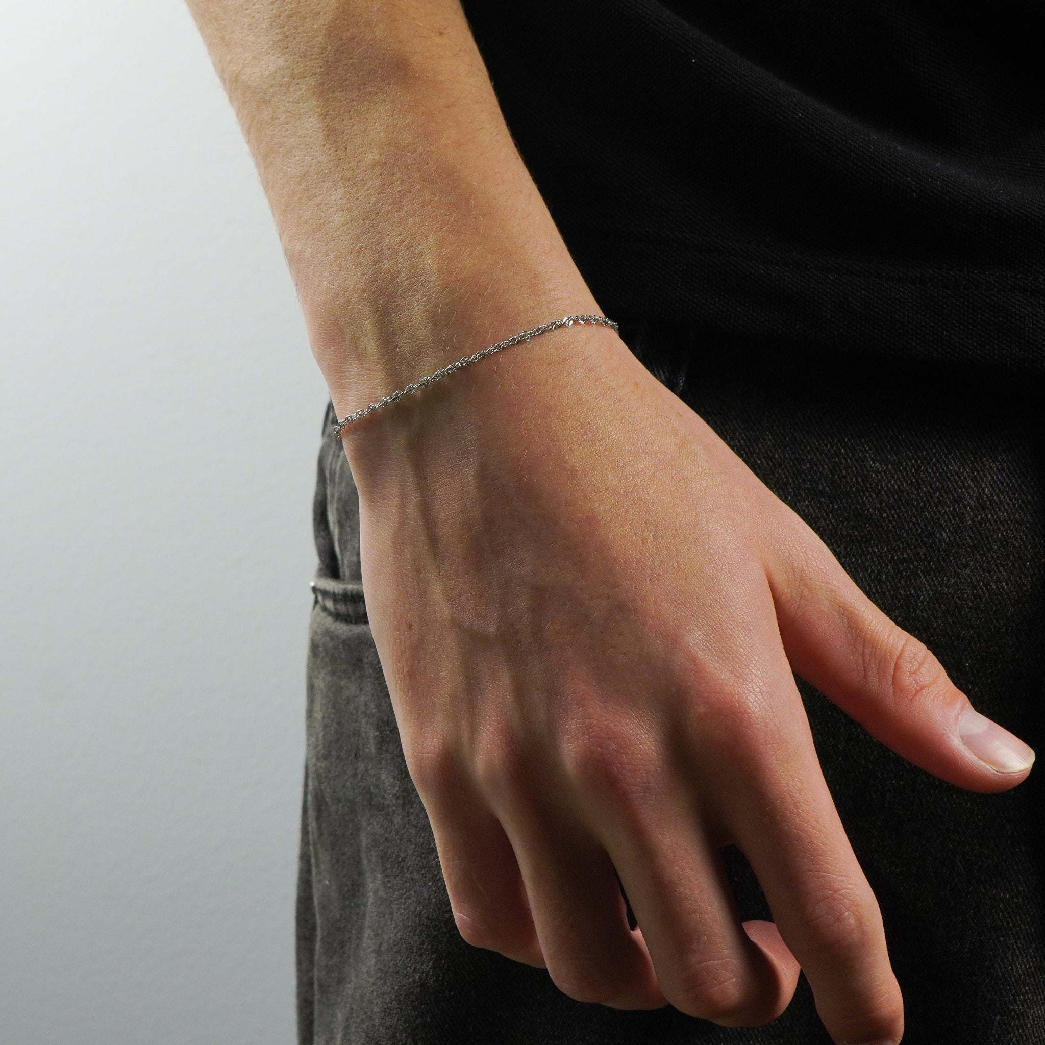 ADN SILVER BRACELET