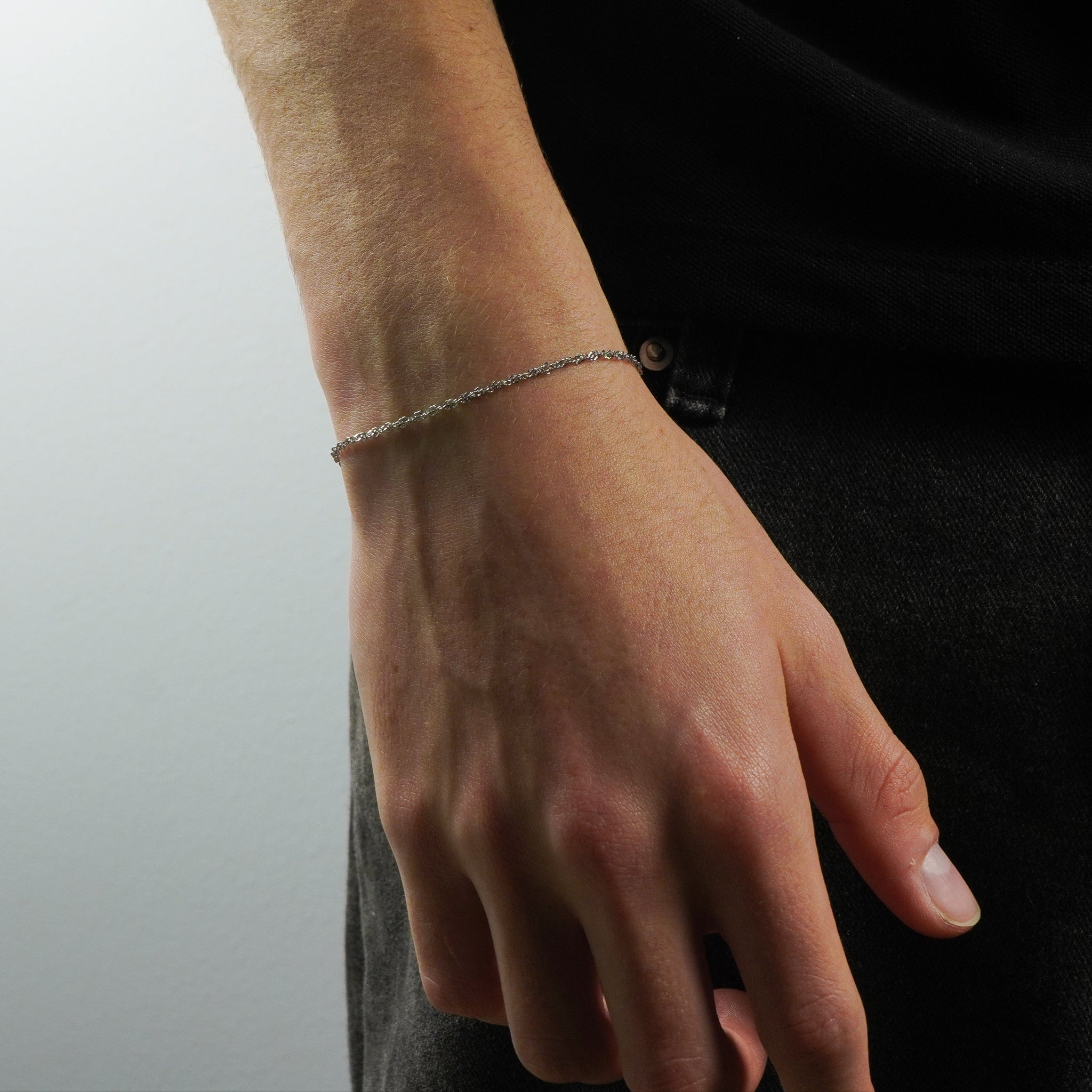 ADN SILVER BRACELET