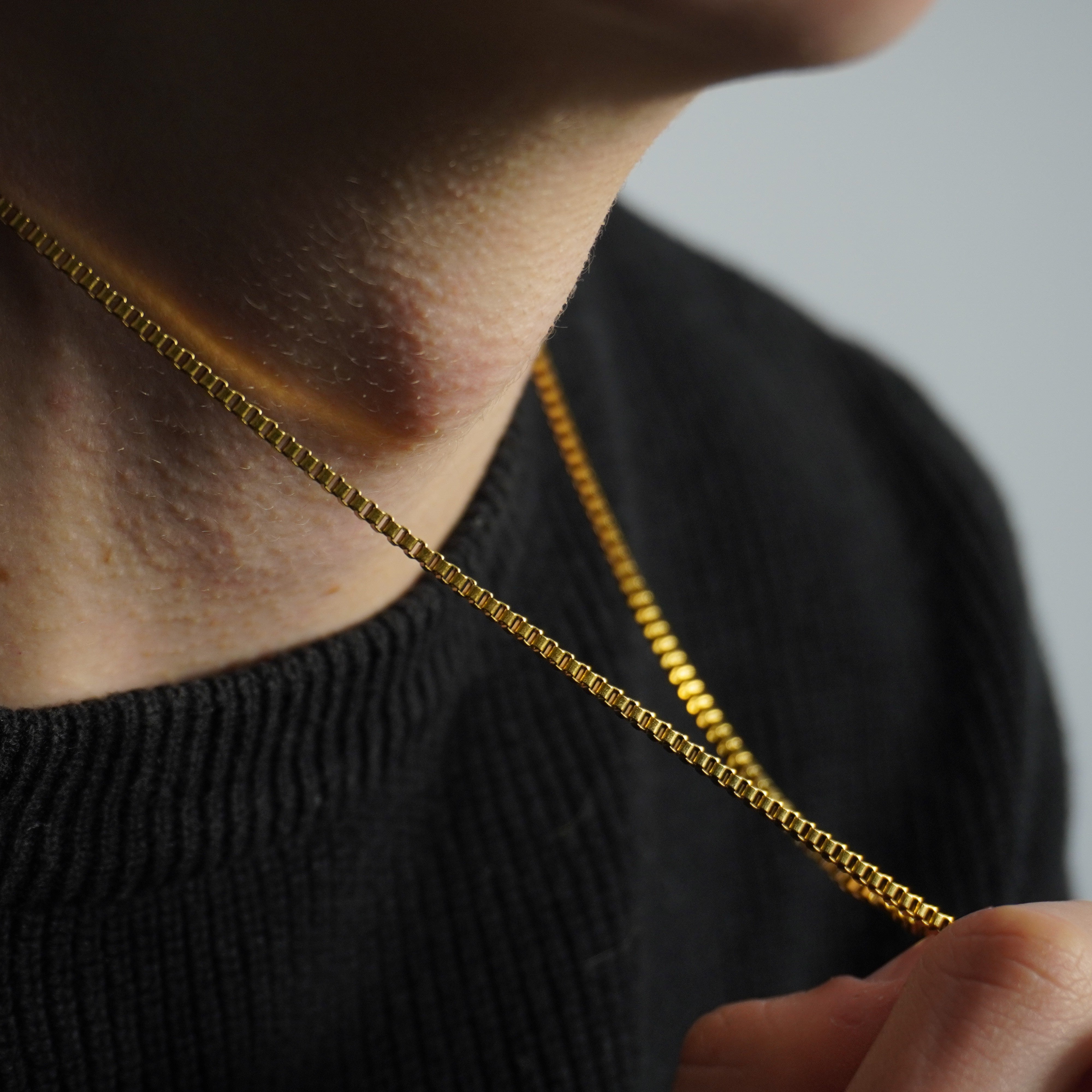 BOX GOLD CHAIN