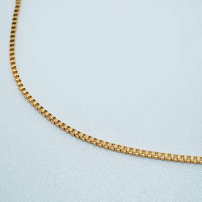 BOX CHAIN 3mm (GOLD)