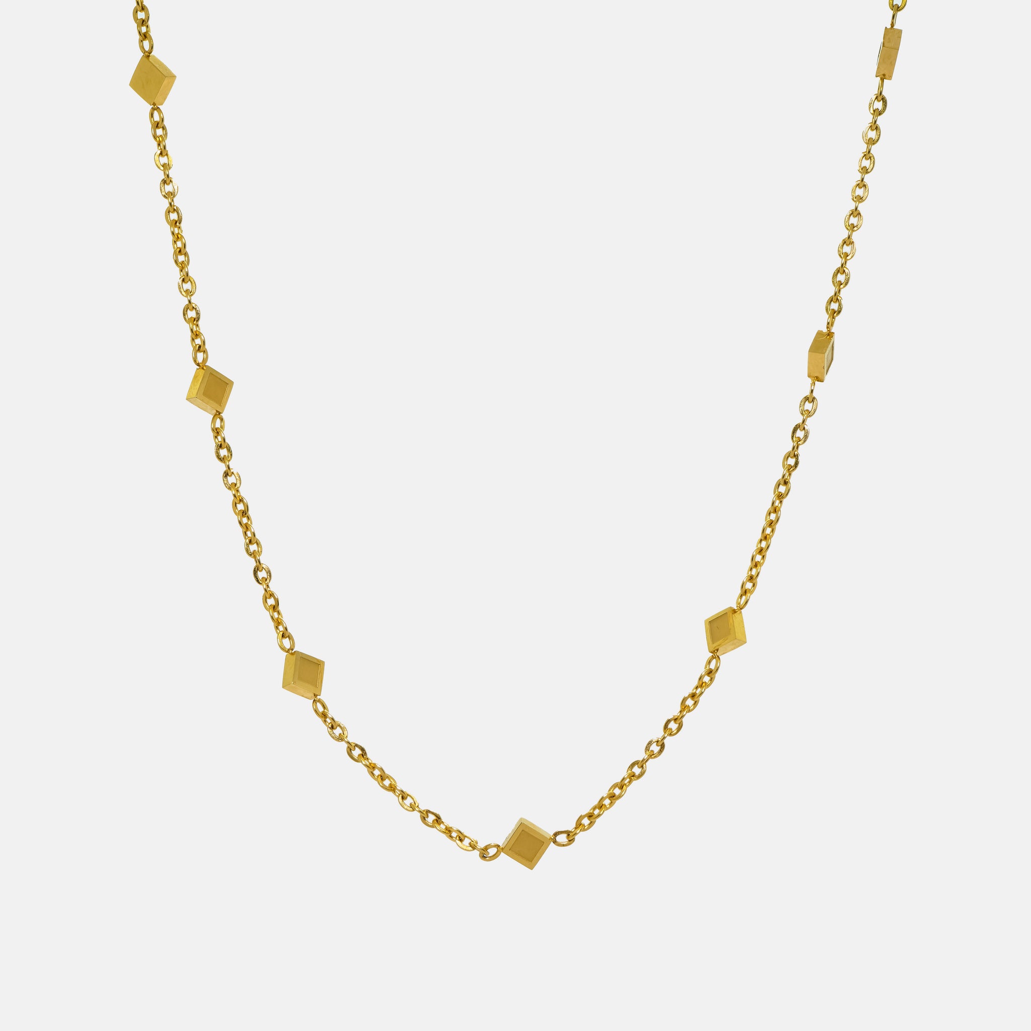 MEDITERRANEAN GOLD NECKLACE
