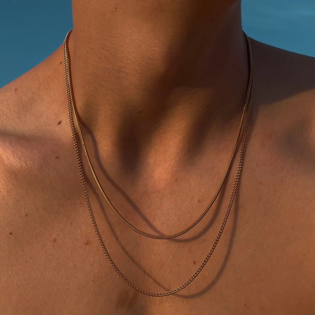SNAKE GOLD CHAIN