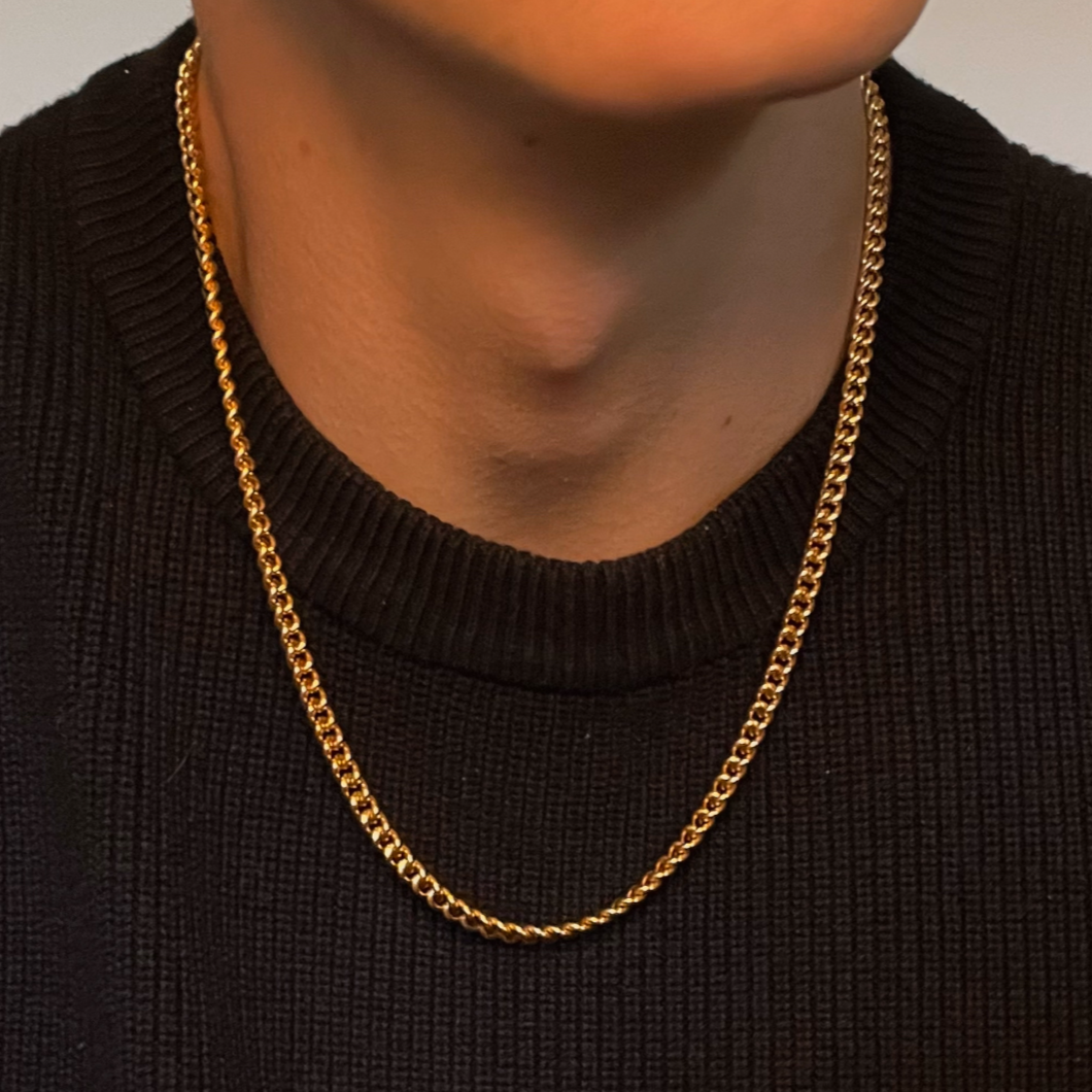 CUBAN CHAIN 5mm (ORO)