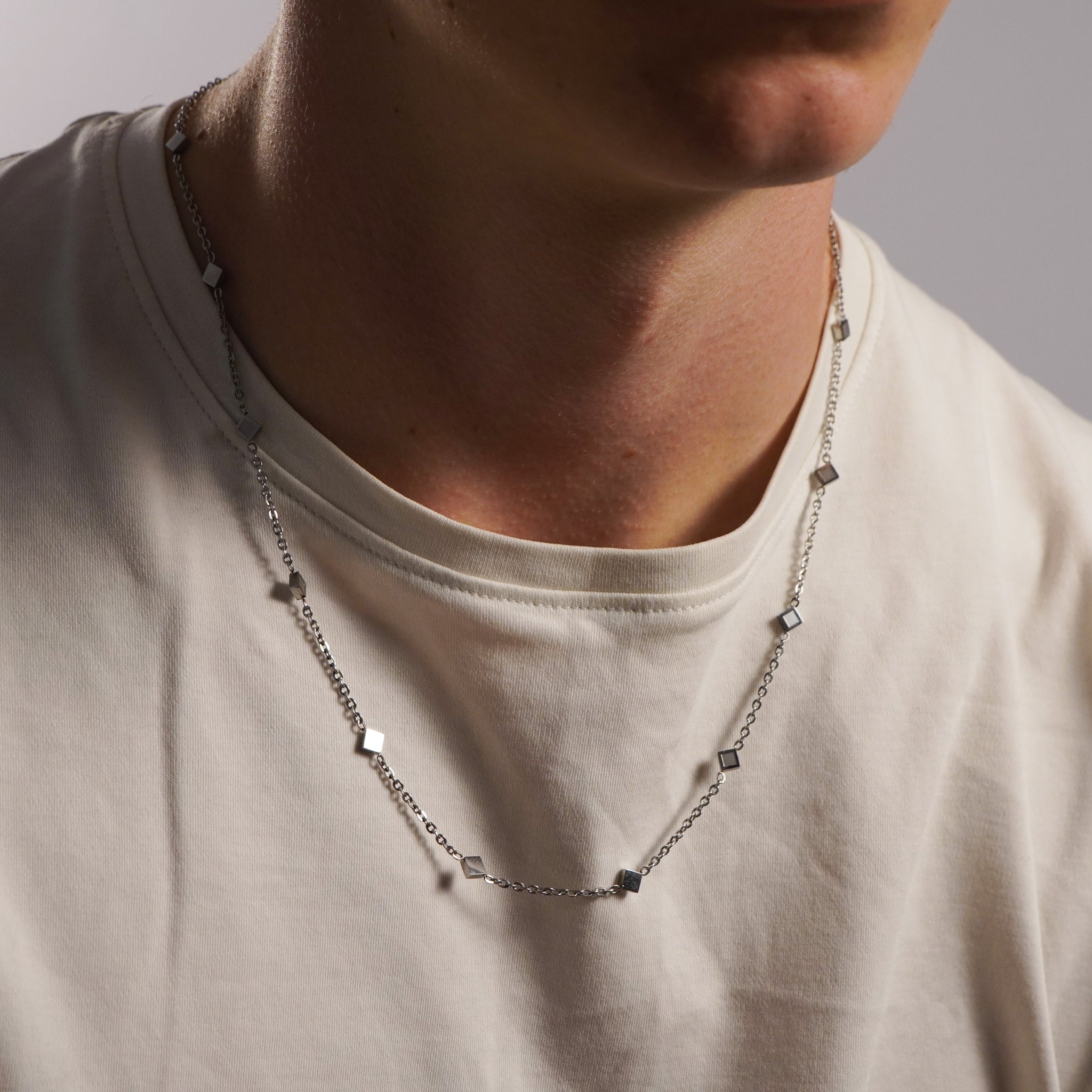 MEDITERRANEAN SILVER NECKLACE