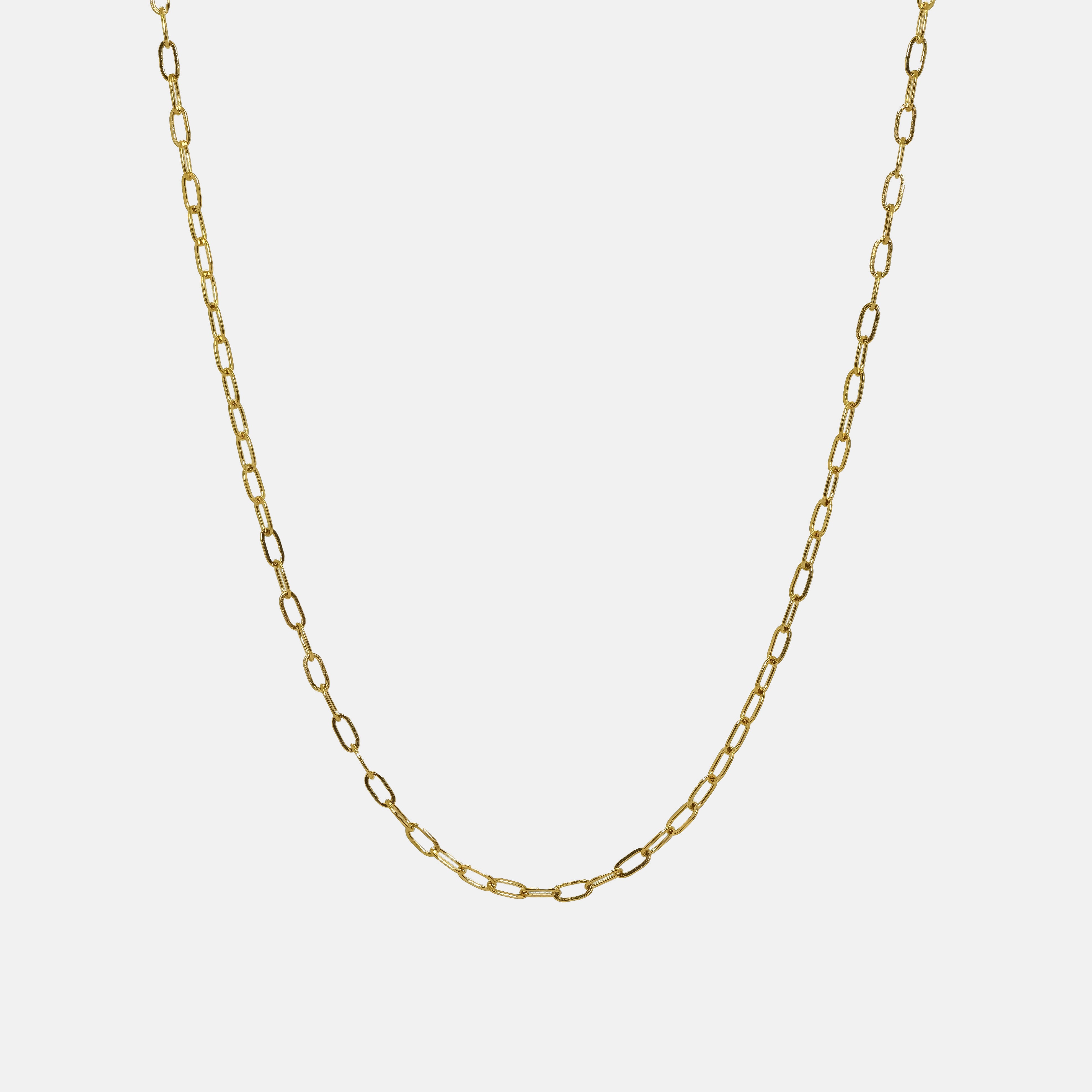PAPERCLIP GOLD CHAIN