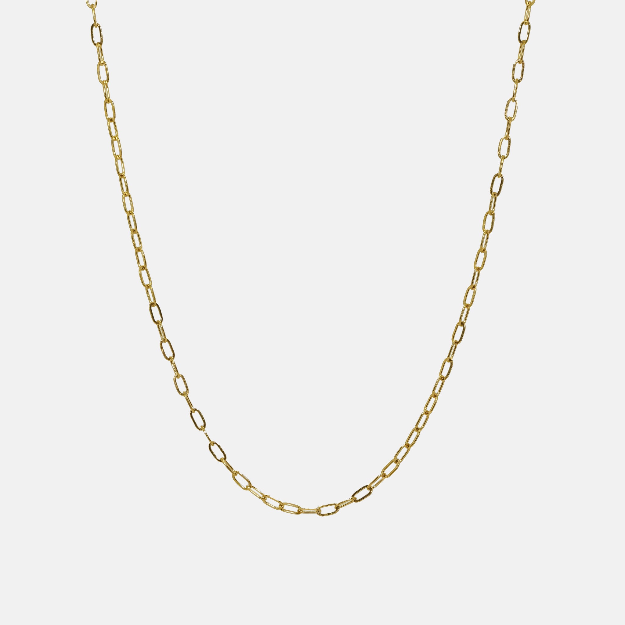 PAPERCLIP GOLD CHAIN