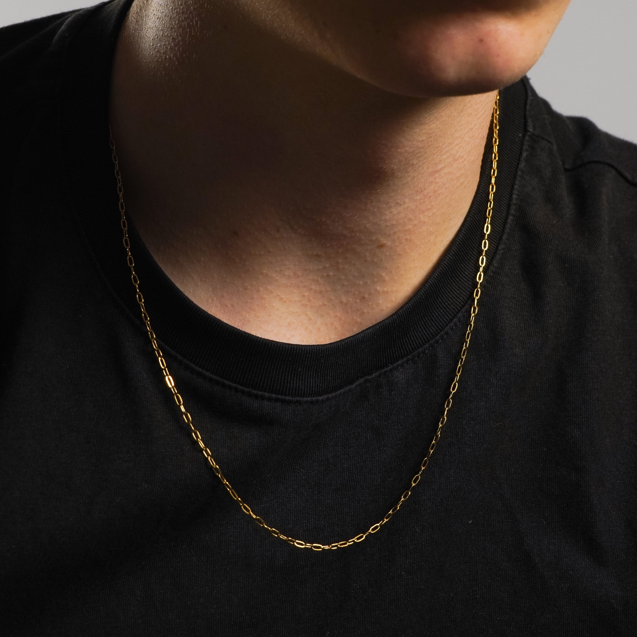 Paperclip Gold Chain - Tropic Creations
