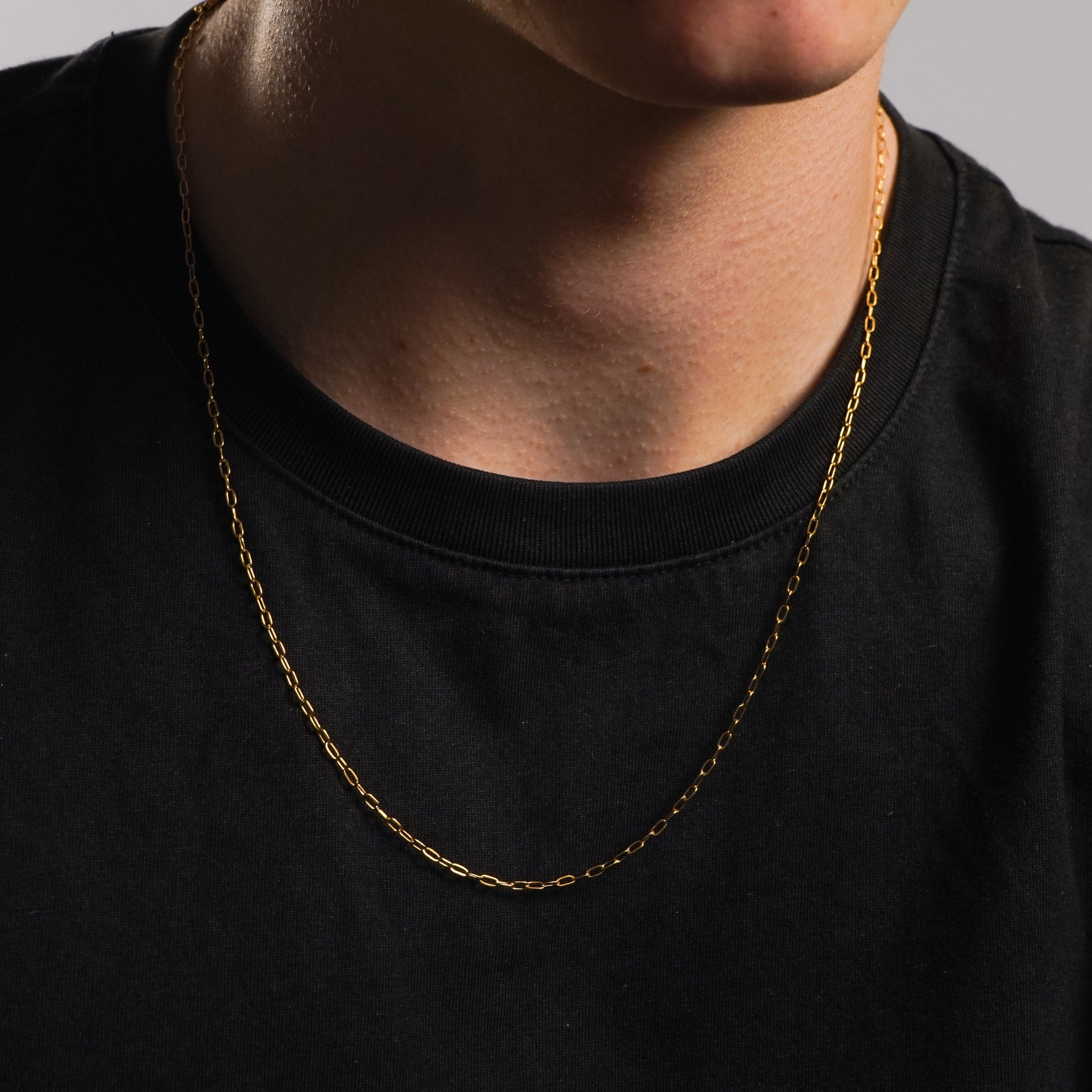 PAPERCLIP GOLD CHAIN